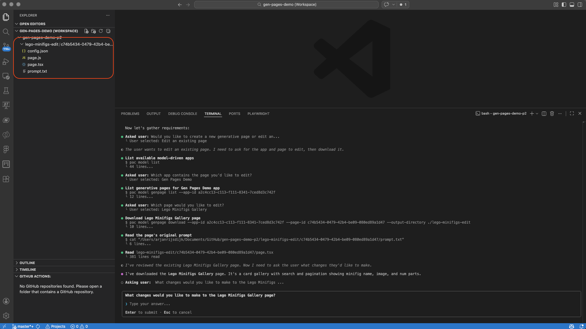 GitHub Copilot CLI - Downloaded folder structure