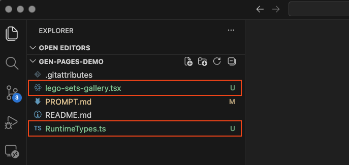 Copilot CLI - Genpages - Generated Files